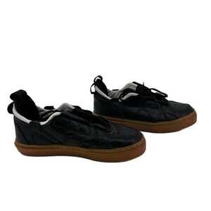 Clearwater Black Leather Athletic Sneakers | Men’s Size 8